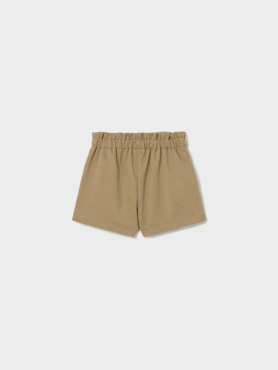 Bermuda sarja Camel (Castanho Claro)  para Bebé Menina - Mayoral