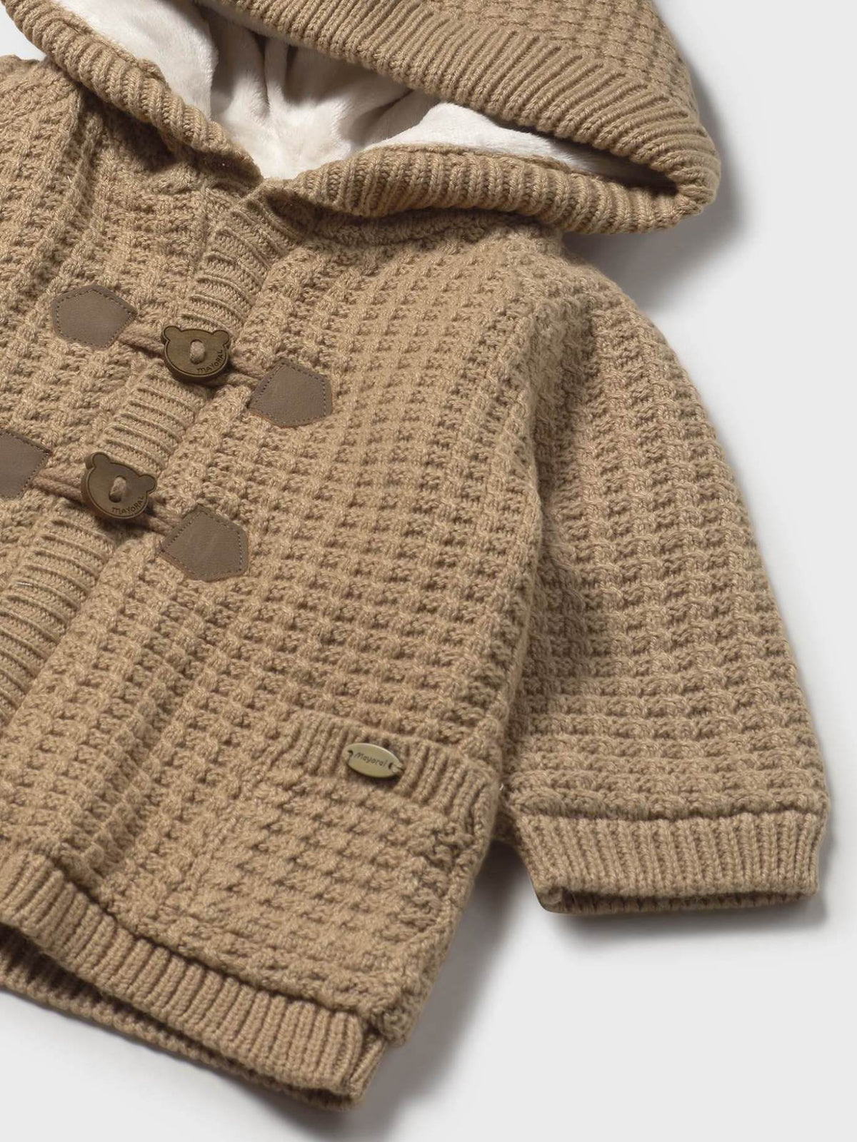 Casaco tricot Toffe vig (Castanho)  para Bebé Menino - Mayoral