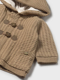 Casaco tricot Toffe vig (Castanho)  para Bebé Menino - Mayoral