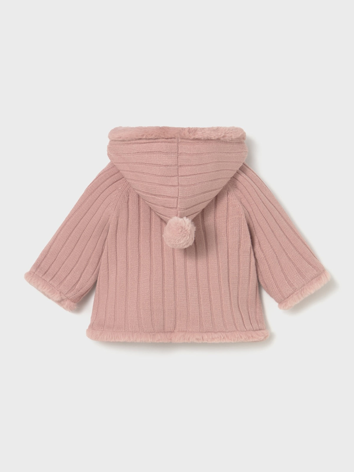 Casaco pompom Rosado (Rosa Velho)  para Bebé Menina - Mayoral
