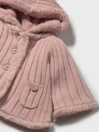Casaco pompom Rosado (Rosa Velho)  para Bebé Menina - Mayoral