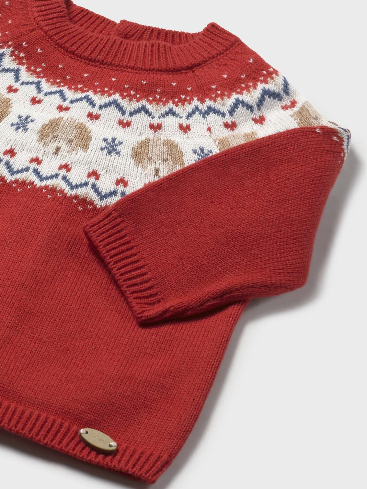 Jersey tricot Ginja (Vermelho Escuro)  para Bebé Menino - Mayoral