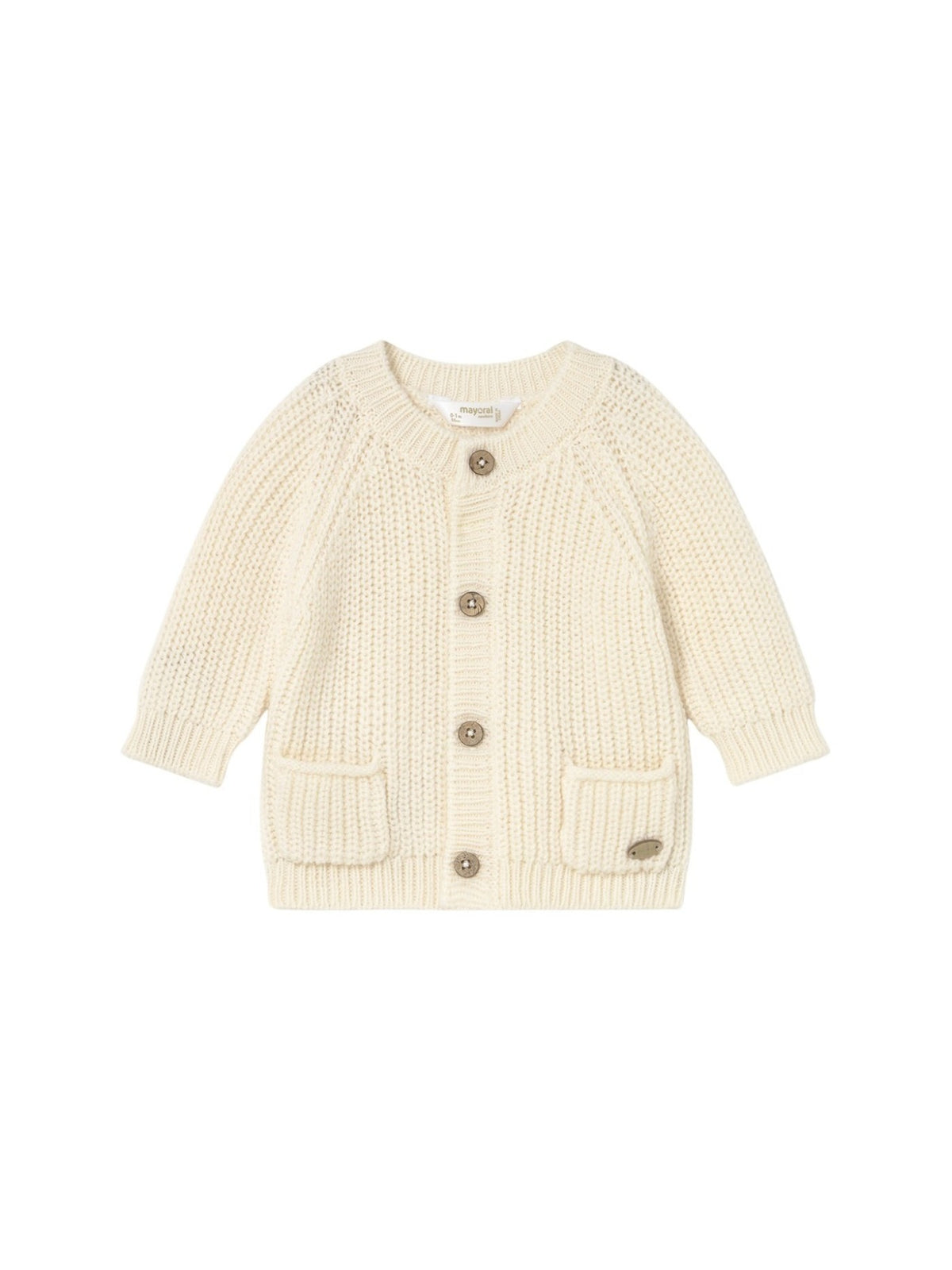 Casaco tricot Cerámica (Creme / Pérola)  para Bebé Menino - Mayoral