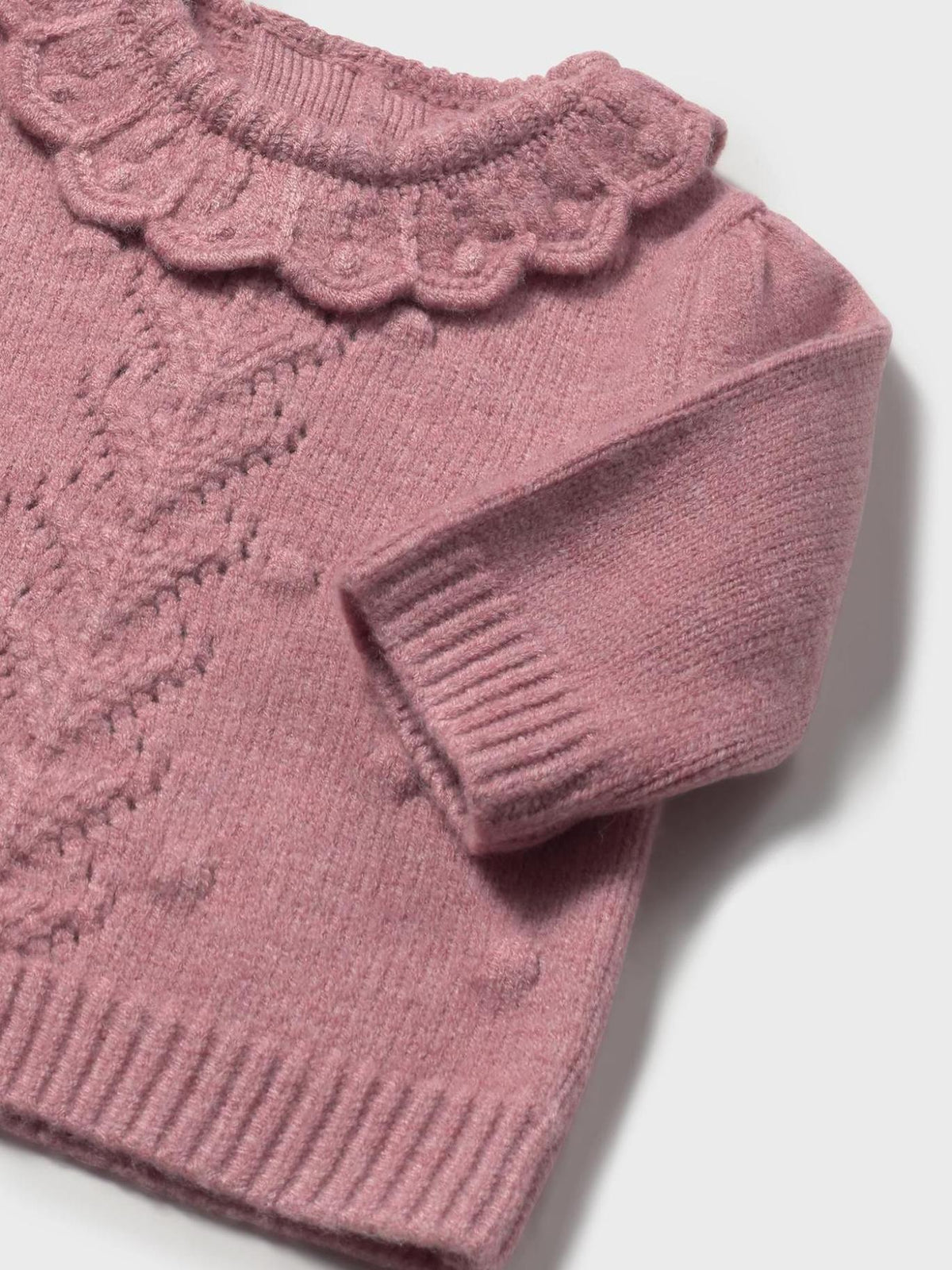 Jersey tricot Blush vig (Rosa Velho)  para Bebé Menina - Mayoral