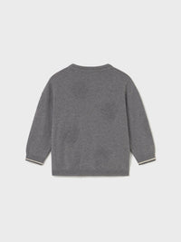 Jersey intarsia relieve Grafite vi (Cinza Escuro)  para Bebé Menino - Mayoral