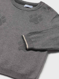 Jersey intarsia relieve Grafite vi (Cinza Escuro)  para Bebé Menino - Mayoral