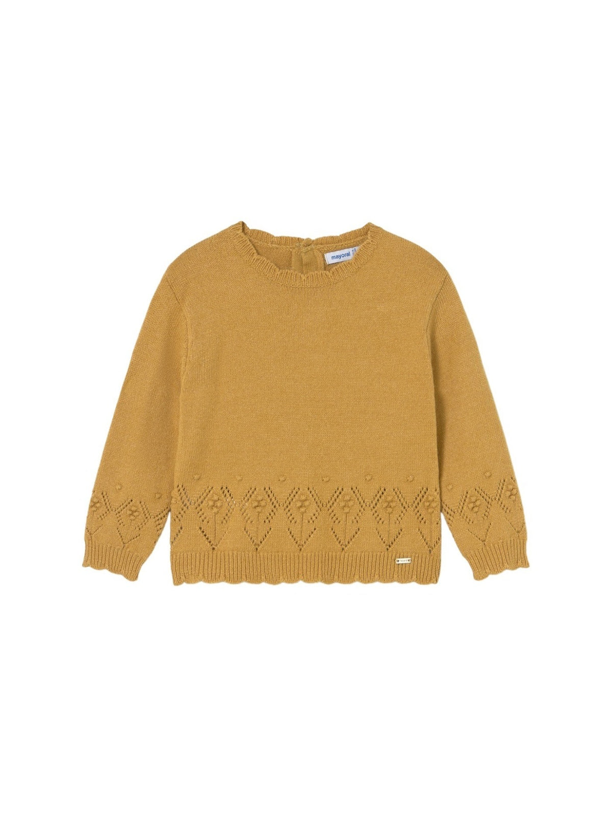 Jersey tricot Mele vig (Castanho Claro)  para Bebé Menina - Mayoral