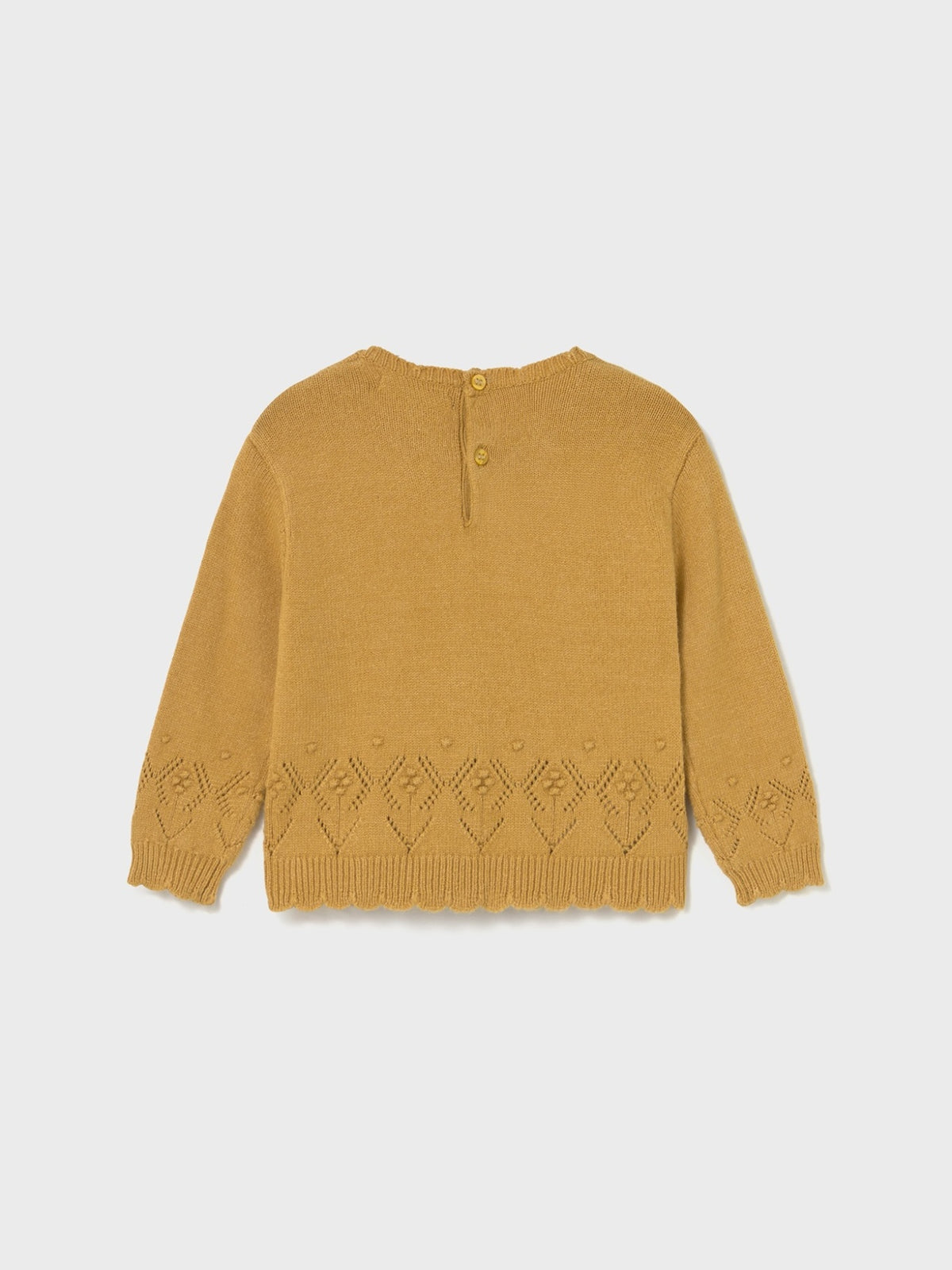 Jersey tricot Mele vig (Castanho Claro)  para Bebé Menina - Mayoral