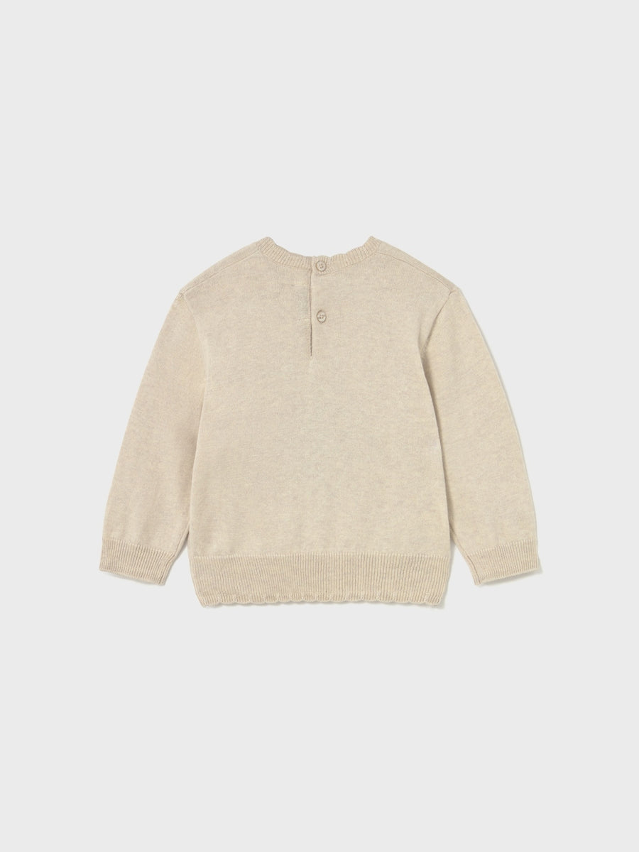 Jersey fino jacquard Cereal vig (Bege)  para Bebé Menina - Mayoral