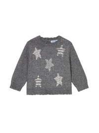 Jersey tricot Chumbo vig (Cinza Escuro)  para Bebé Menina - Mayoral