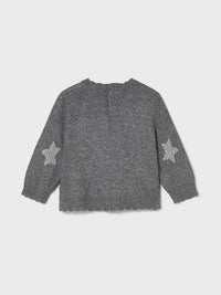 Jersey tricot Chumbo vig (Cinza Escuro)  para Bebé Menina - Mayoral