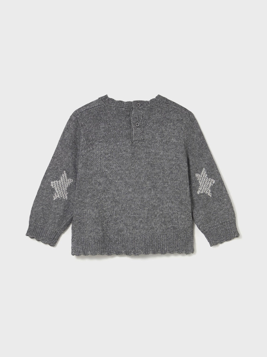 Jersey tricot Chumbo vig (Cinza Escuro)  para Bebé Menina - Mayoral