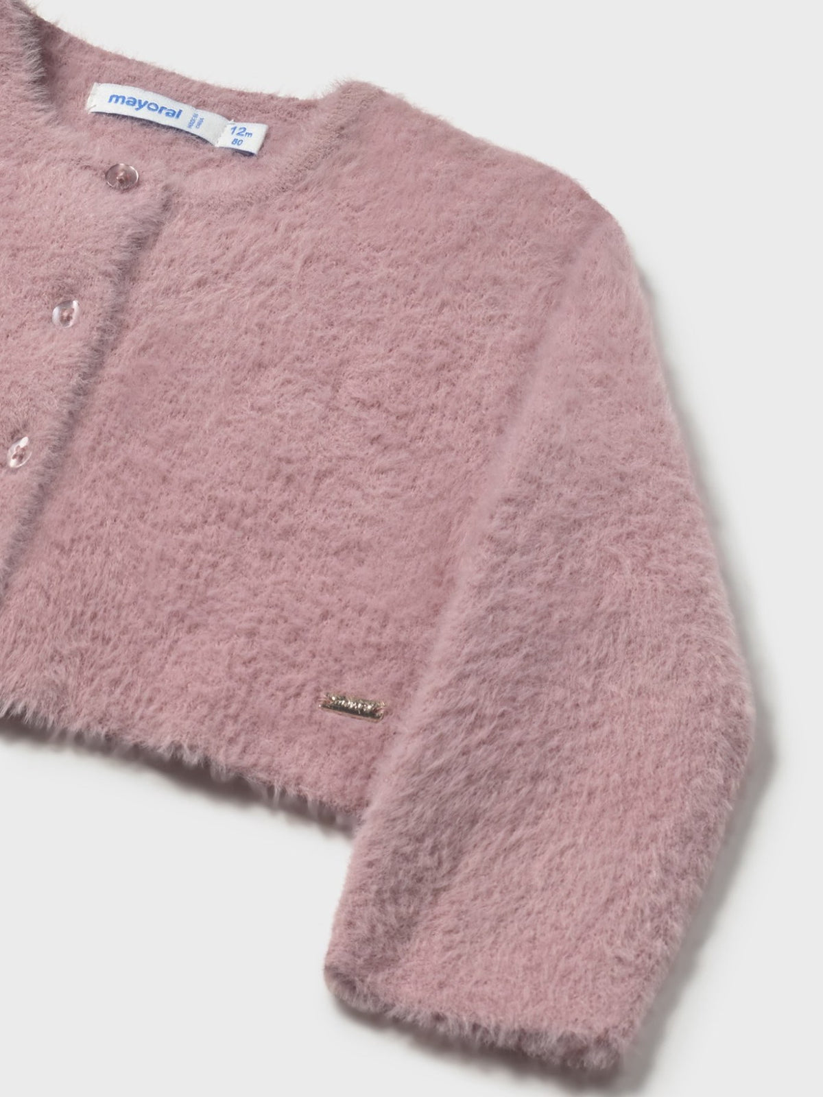 Casaco pelo Quartzo (Rosa)  para Bebé Menina - Mayoral
