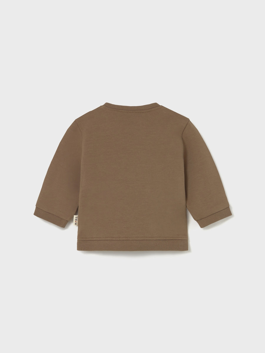 Sweat-shirt Cacau (Castanho)  para Bebé Menino - Mayoral