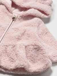 Casaco felpa Rosa baby (Rosa Bébé)  para Bebé Menina - Mayoral
