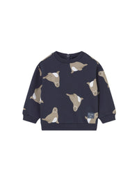 Sweat estampada Azul escur (Marinho)  para Bebé Menino - Mayoral