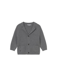Jaqueta tricot Grafite vi (Cinza Escuro)  para Bebé Menino - Mayoral