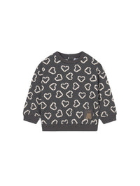 Sweat-shirt Chumbo (Cinza Escuro)  para Bebé Menina - Mayoral