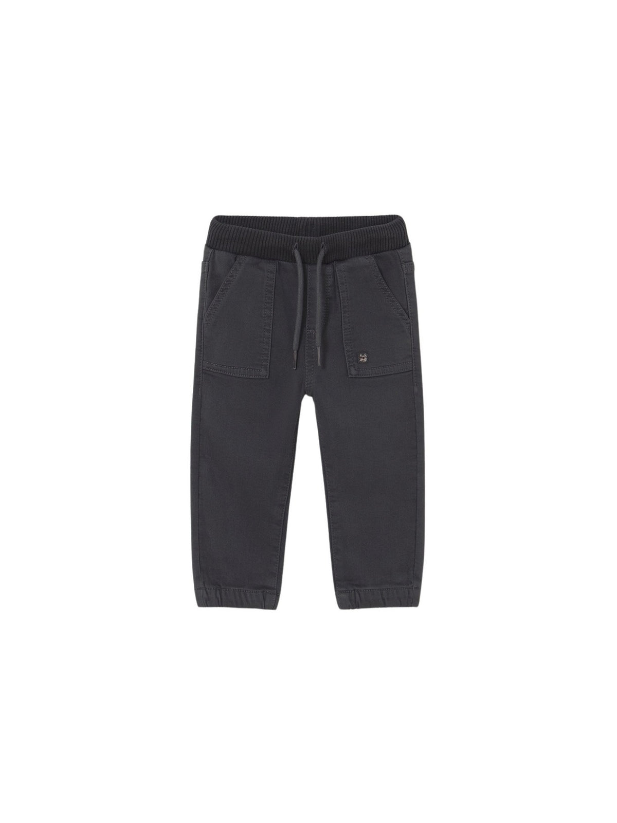 Calça jogger sarja soft Sombra (Cinza Escuro)  para Bebé Menino - Mayoral