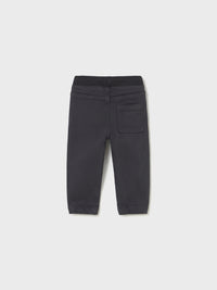 Calça jogger sarja soft Sombra (Cinza Escuro)  para Bebé Menino - Mayoral