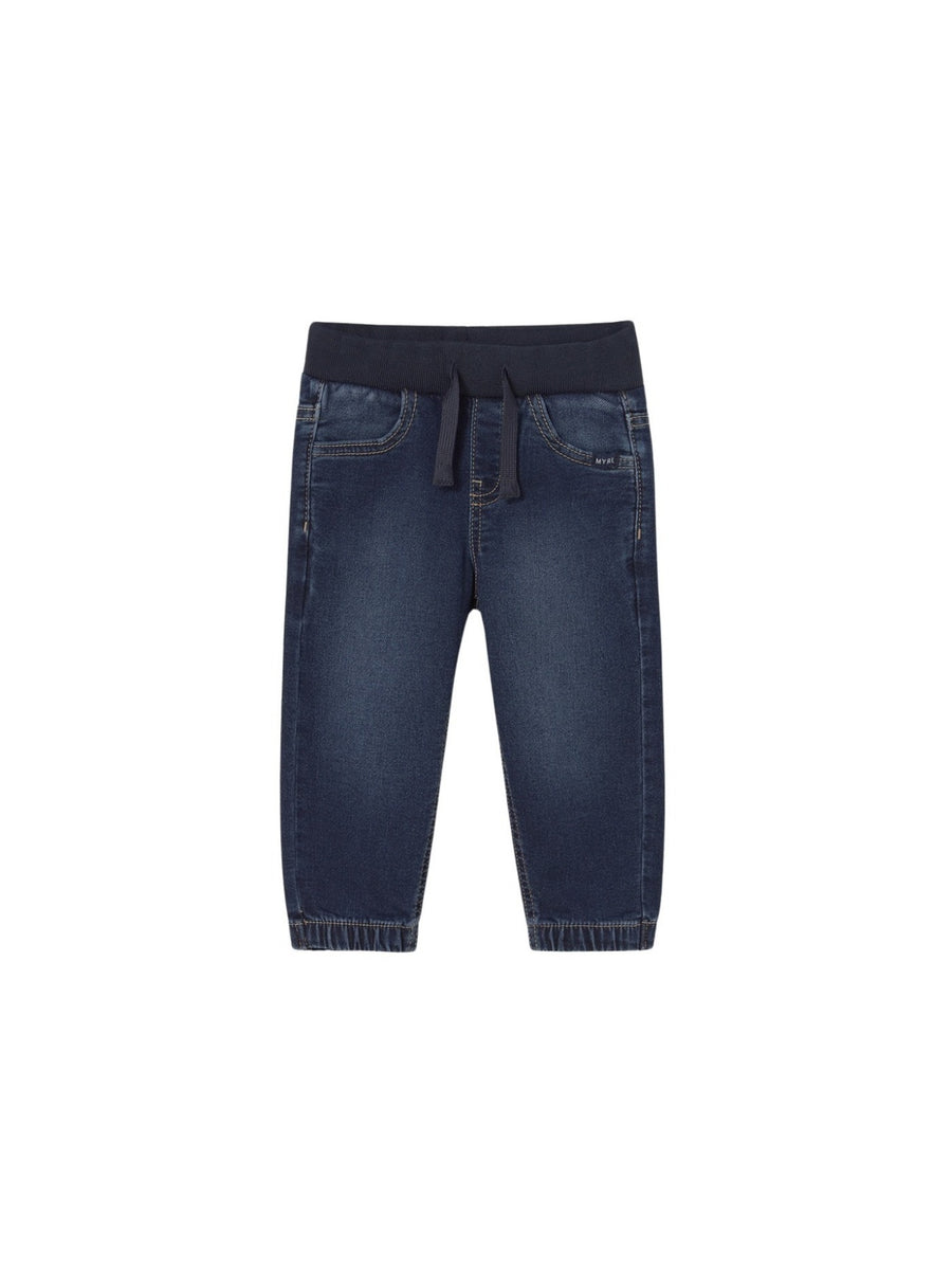 Calça soft denim jogger Escuro (Marinho)  para Bebé Menino - Mayoral