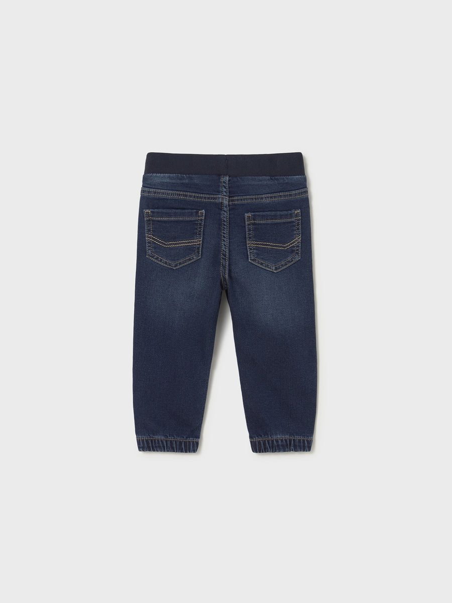 Calça soft denim jogger Escuro (Marinho)  para Bebé Menino - Mayoral