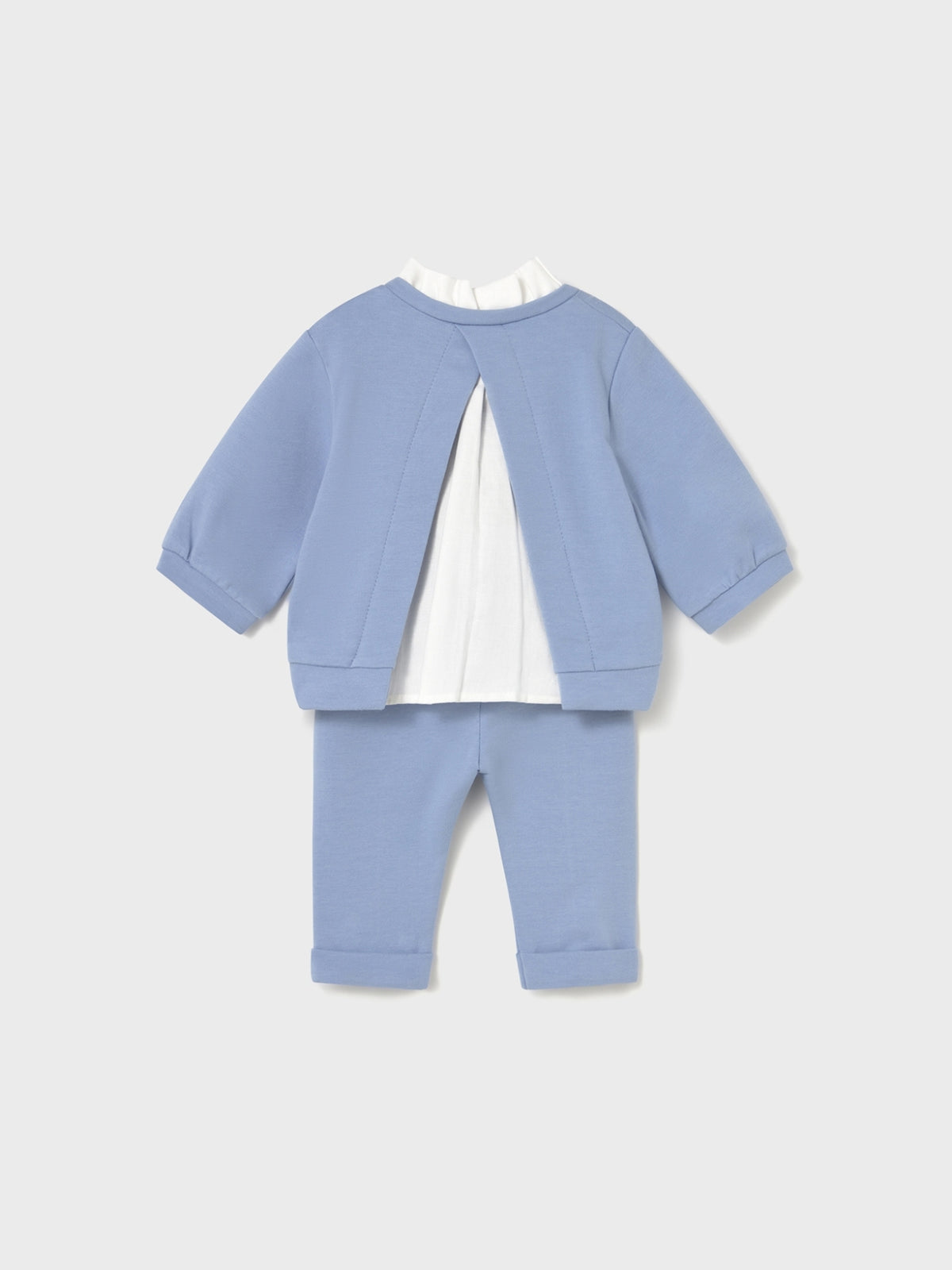 Conj. calça felpa Dream blue (Celeste)  para Bebé Menina - Mayoral