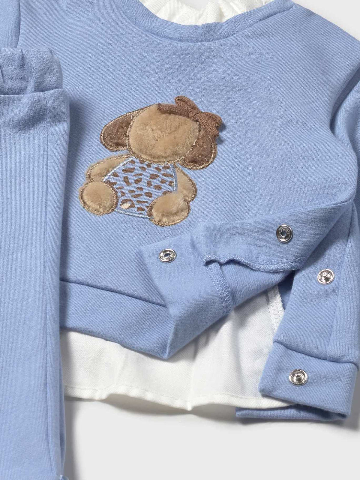 Conj. calça felpa Dream blue (Celeste)  para Bebé Menina - Mayoral