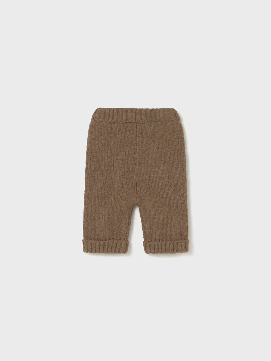 Calça tricô Cacau (Castanho)  para Bebé Menino - Mayoral