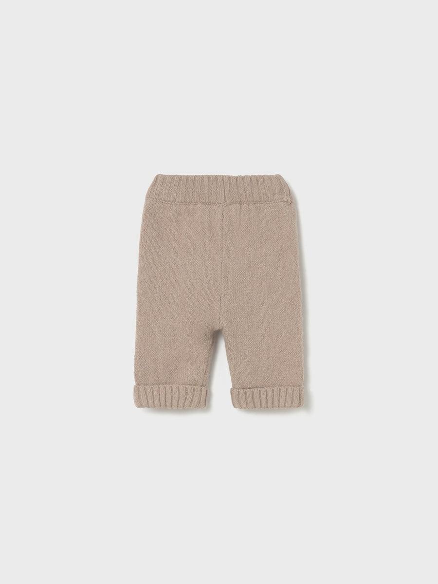 Calça tricô Duna vig (Bege)  para Bebé Menino - Mayoral