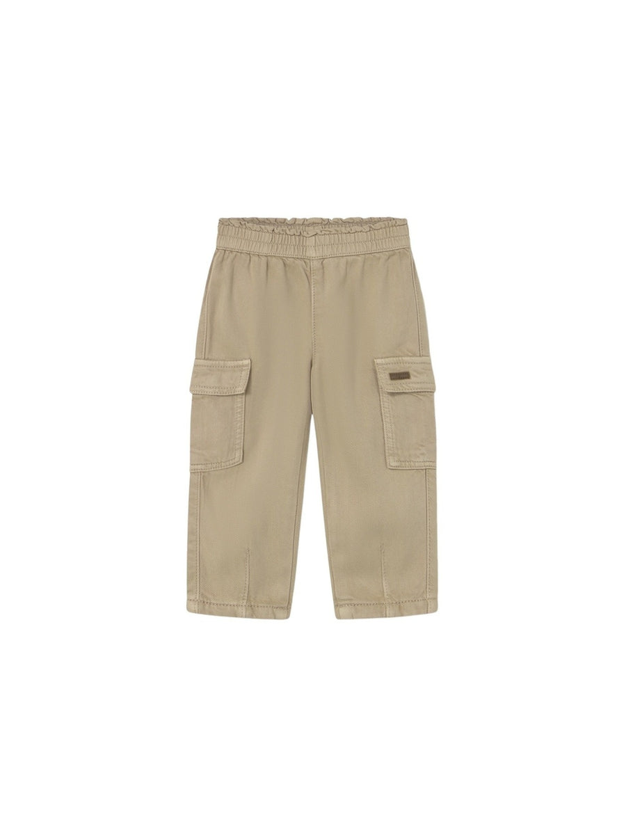 Calça Toffe (Castanho)  para Bebé Menina - Mayoral