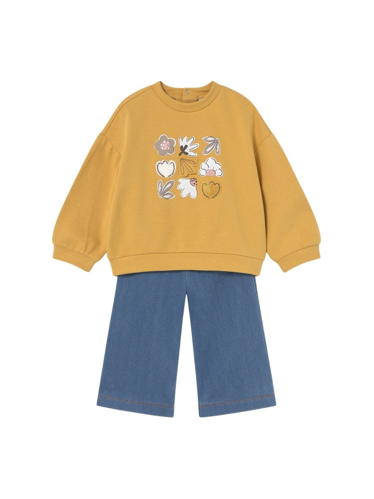 Conj. calça Mel (Castanho Claro)  para Bebé Menina - Mayoral