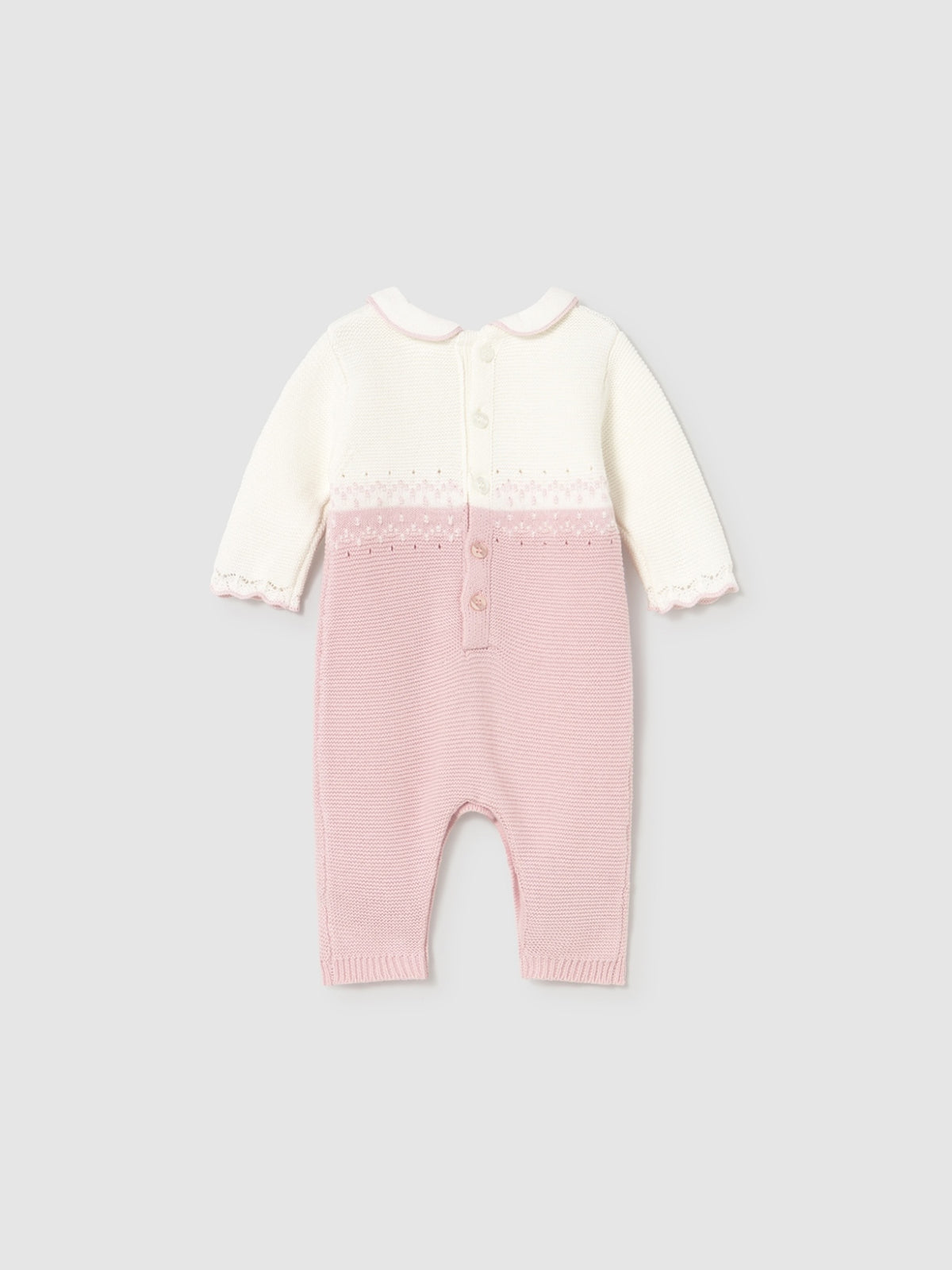 Fato bebé tricô Quartzo (Rosa)  para Bebé Menina - Mayoral