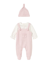 Jard. e gorro felpa Rosa baby (Rosa Bébé)  para Bebé Menina - Mayoral