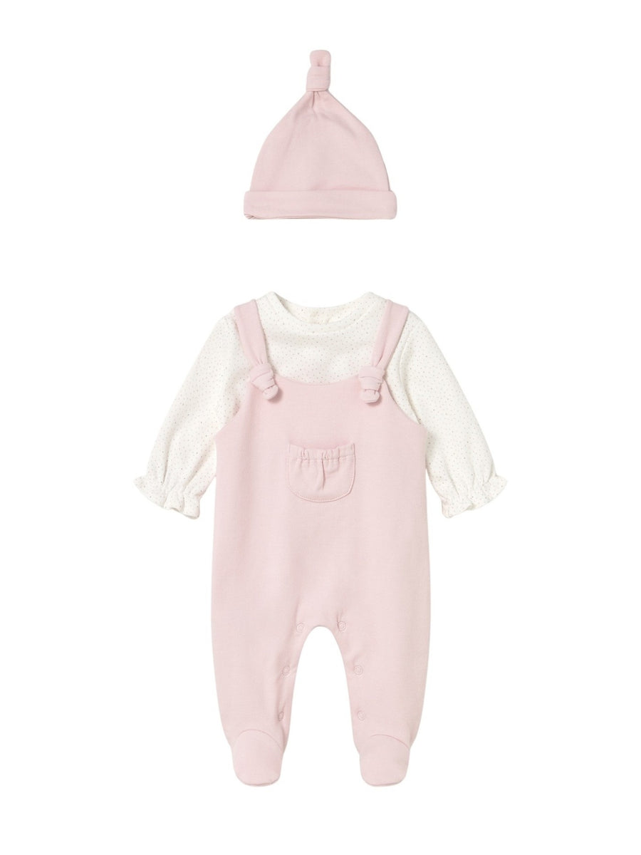 Jard. e gorro felpa Rosa baby (Rosa Bébé)  para Bebé Menina - Mayoral