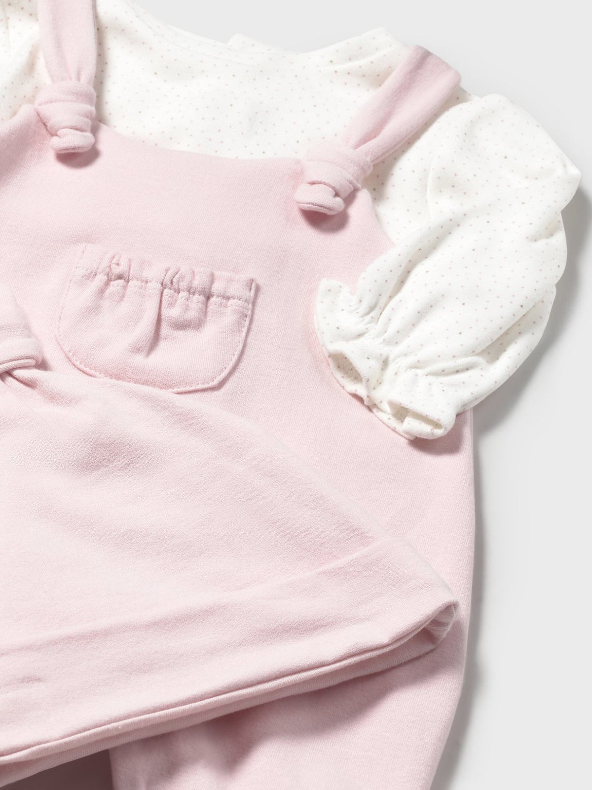 Jard. e gorro felpa Rosa baby (Rosa Bébé)  para Bebé Menina - Mayoral