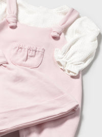 Jard. e gorro felpa Rosa baby (Rosa Bébé)  para Bebé Menina - Mayoral