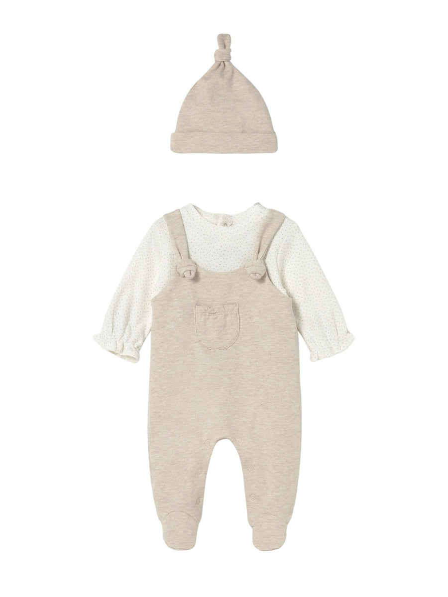 Jard. e gorro felpa Cereal vig (Bege)  para Bebé Menina - Mayoral