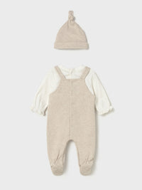 Jard. e gorro felpa Cereal vig (Bege)  para Bebé Menina - Mayoral
