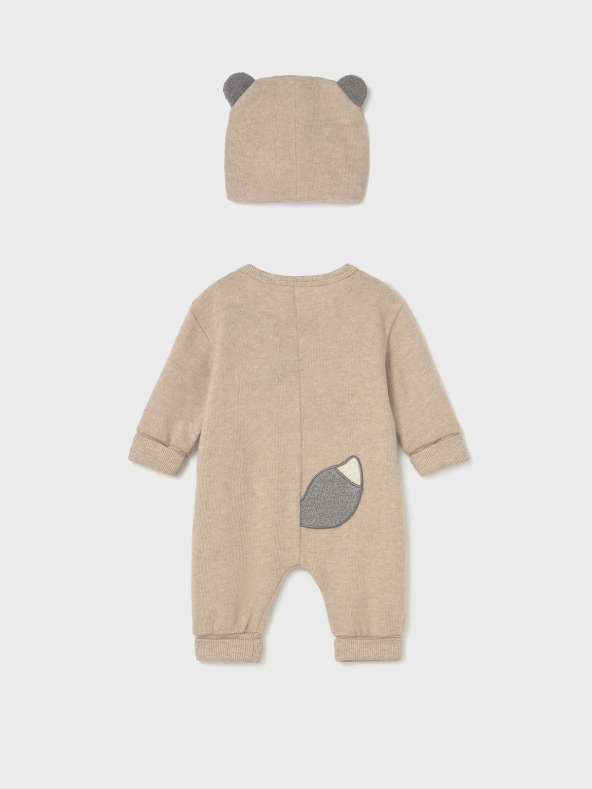 Calça com gorro soft Cereal vig (Bege)  para Bebé Menino - Mayoral