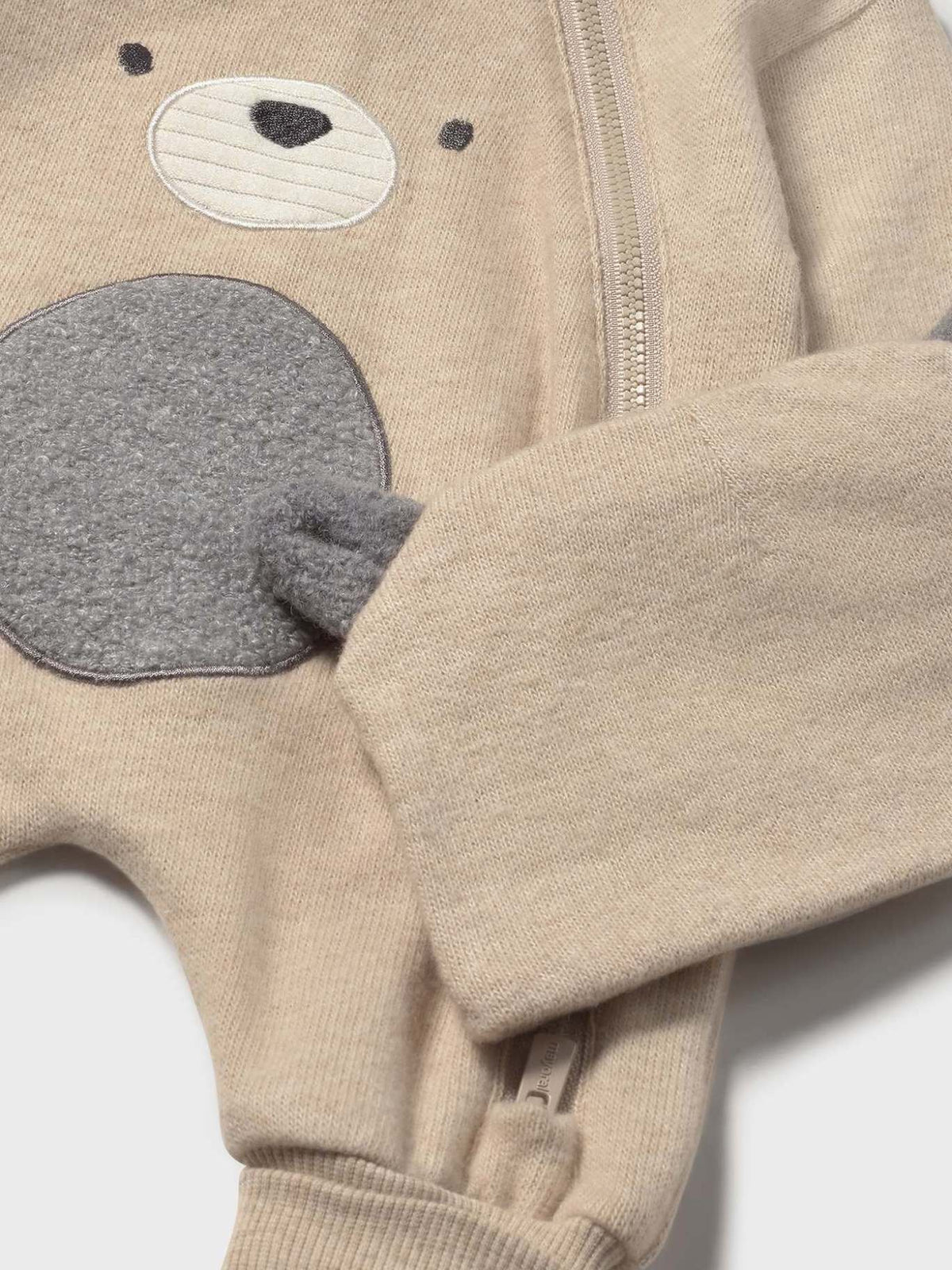 Calça com gorro soft Cereal vig (Bege)  para Bebé Menino - Mayoral