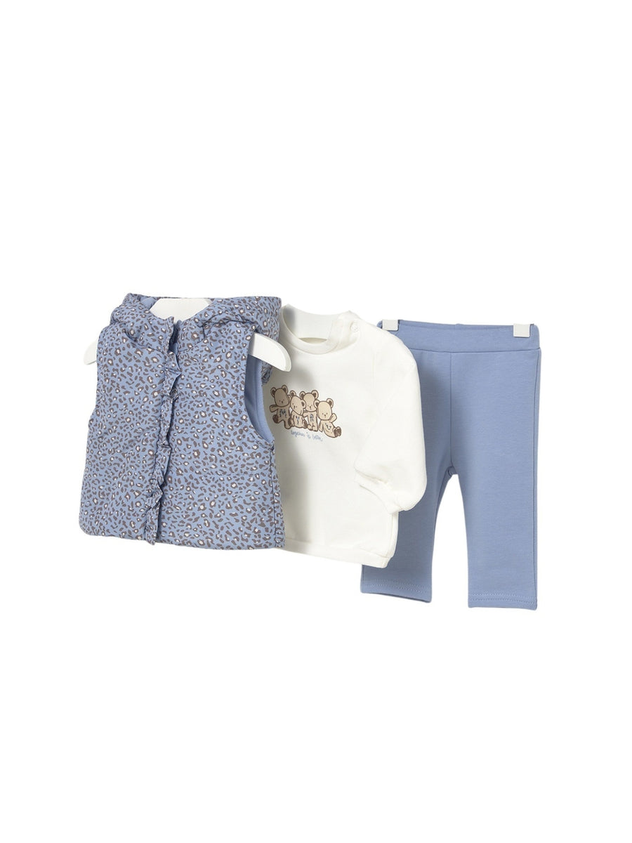Chandal chaleco Dream blue (Celeste)  para Bebé Menina - Mayoral