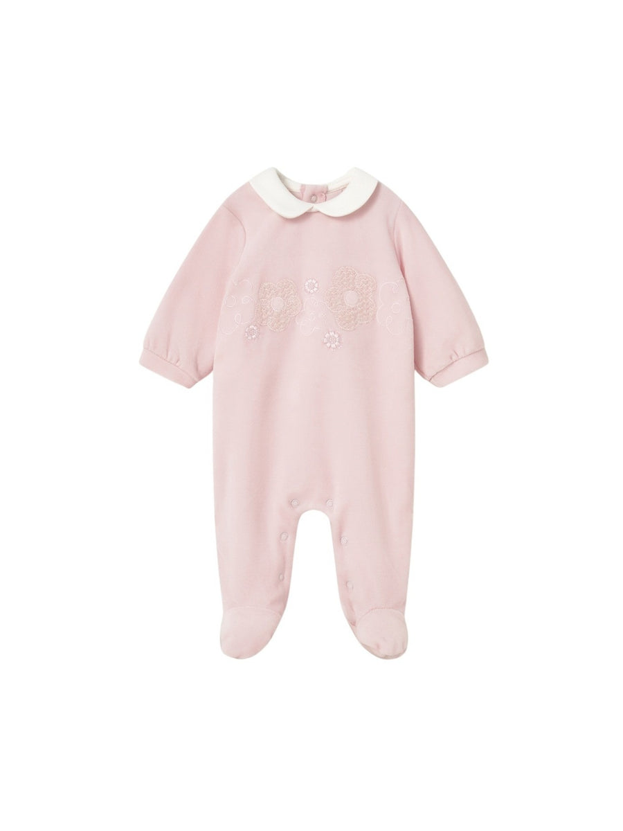 Conj. bebe tundosado Rosa baby (Rosa Bébé)  para Bebé Menina - Mayoral