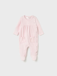 Set 2 fato bebé tundosado Rosa baby (Rosa Bébé)  para Bebé Menina - Mayoral