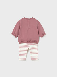 Conj. leggings 4 peças Orquídea (Rosa)  para Bebé Menina - Mayoral