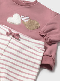 Conj. leggings 4 peças Orquídea (Rosa)  para Bebé Menina - Mayoral