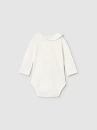Blusa body Crú (Creme / Pérola)  para Bebé Menina - Mayoral