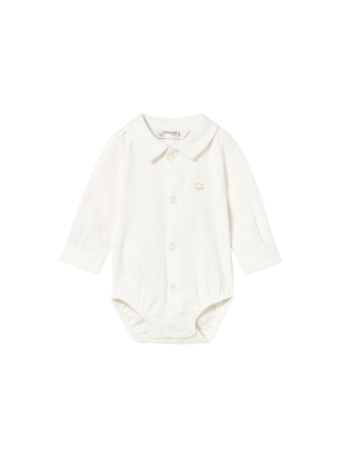Body camiseiro Crú (Creme / Pérola)  para Bebé Menino - Mayoral