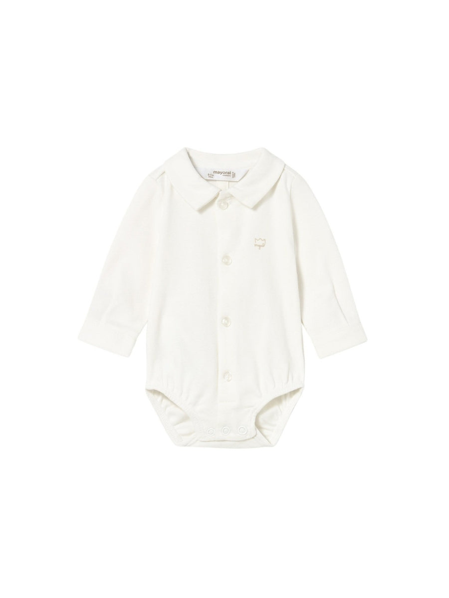 Body camiseiro Crú (Creme / Pérola)  para Bebé Menino - Mayoral