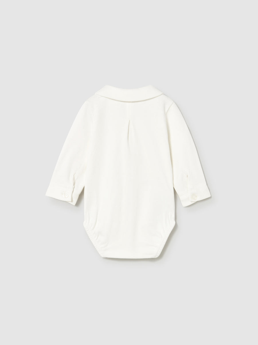Body camiseiro Crú (Creme / Pérola)  para Bebé Menino - Mayoral
